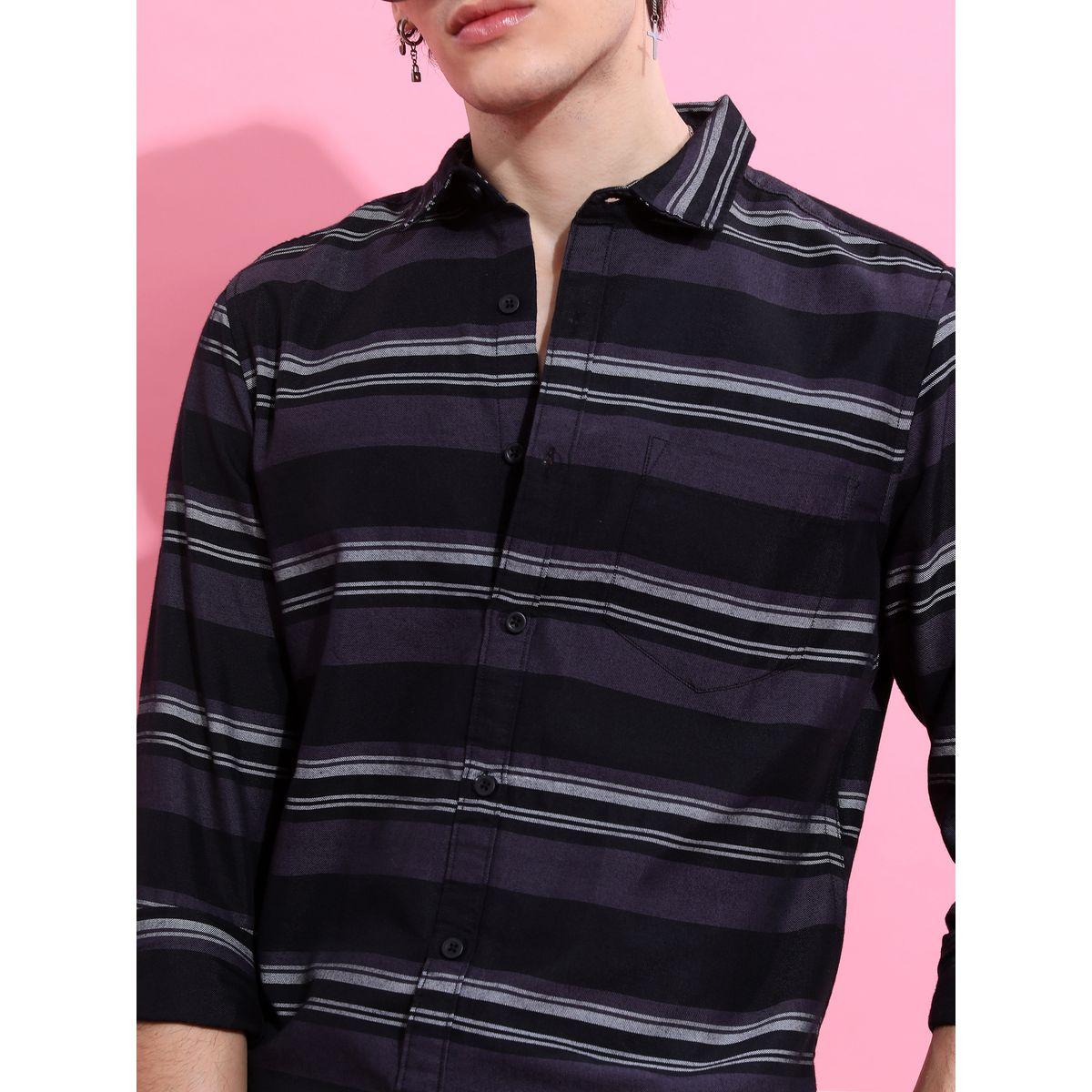 Ketch X Styli Stripe Casual Shirt with Pocket-men-clothing-shirts-image-5