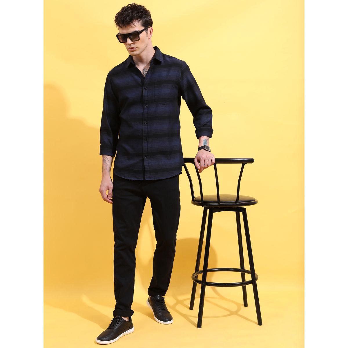 Ketch X Styli Stripe Casual Shirt with Pocket-men-clothing-shirts-image-2