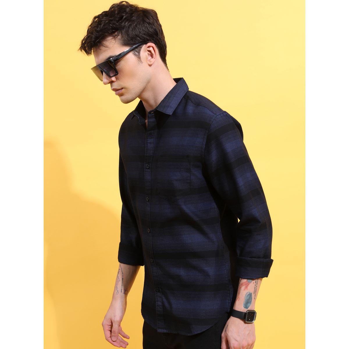 Ketch X Styli Stripe Casual Shirt with Pocket-men-clothing-shirts-image-4