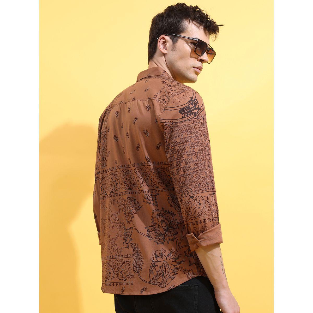 Ketch X Styli Paisley Print Slim Fit Shirt-men-clothing-shirts-image-3