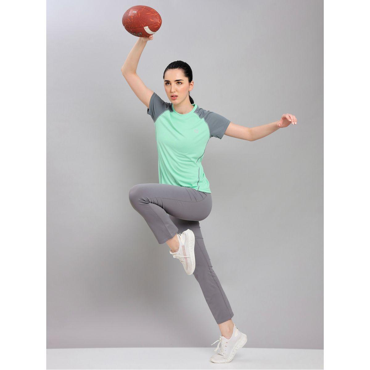 Technosport X Styli 2-Way Stretch Contrast Raglan Sleeve Active Top-women-clothing-sportswearandactivewear-tshirtsandvests-image-2