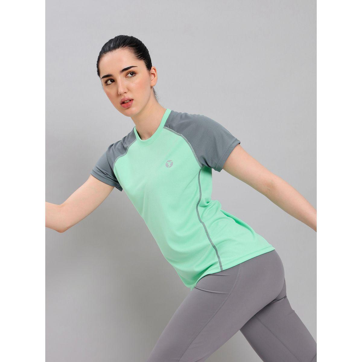 بلوزة رياضية بأكمام ريجلان تكنوسبورت × ستايلي-women-clothing-sportswearandactivewear-tshirtsandvests-image-3