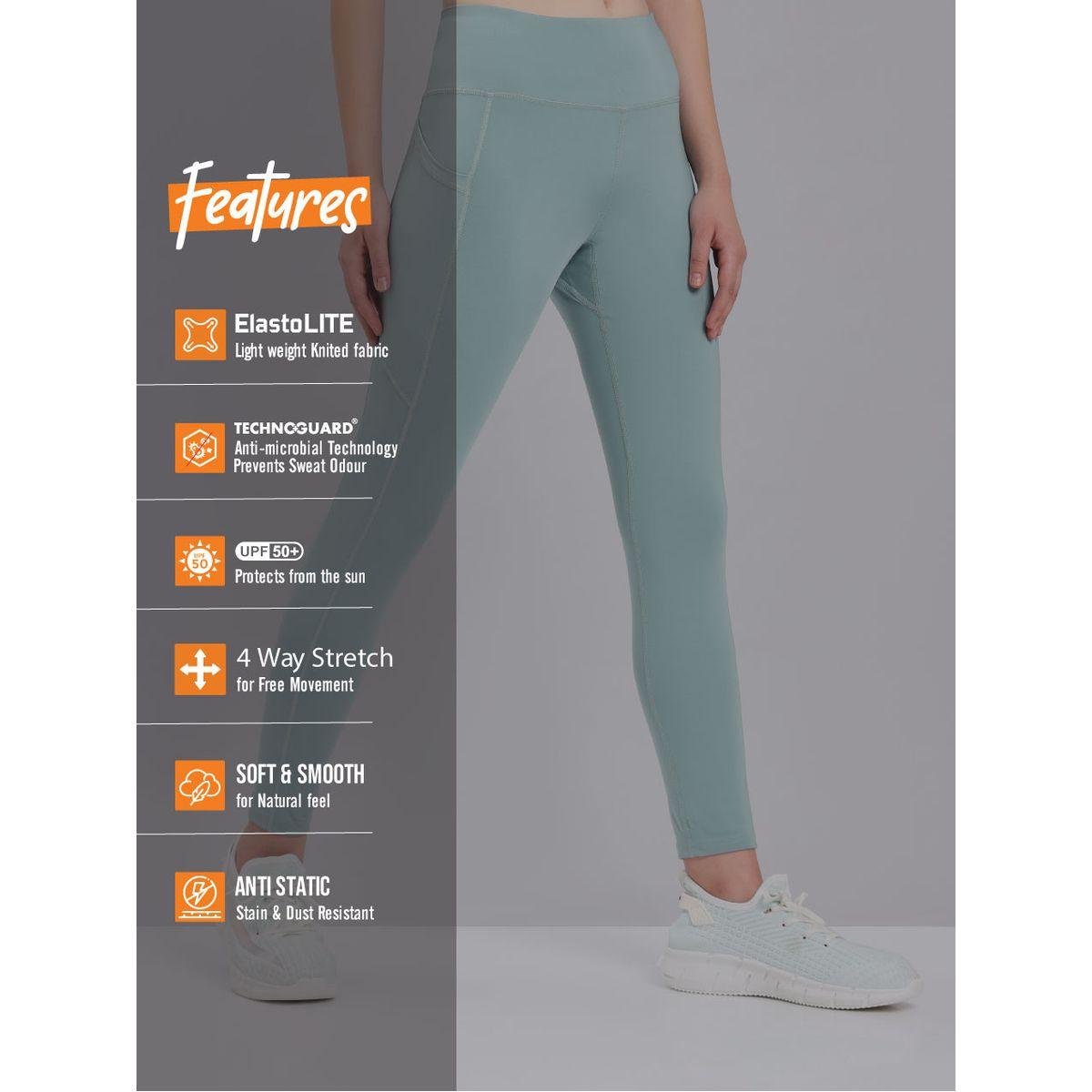 Technosport X Styli 4-Way Lycra Stretch Active Leggings with Pocket-women-clothing-sportswearandactivewear-bottoms-image-5