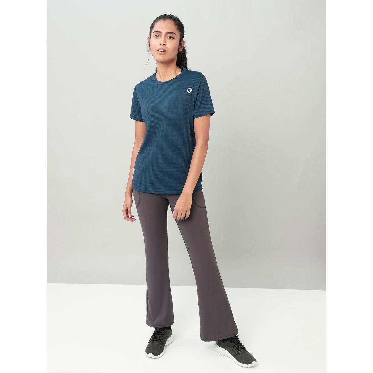 Technosport X Styli 2-Way Stretch Logo Detail Active Top-women-clothing-sportswearandactivewear-tshirtsandvests-image-5