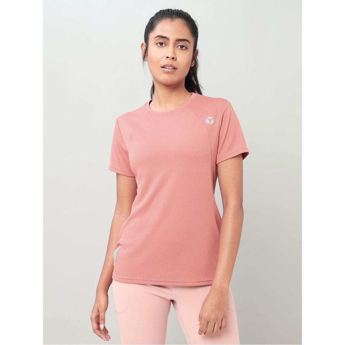 Technosport X Styli 2-Way Stretch Logo Detail Active Top-women-clothing-sportswearandactivewear-tshirtsandvests-image-1