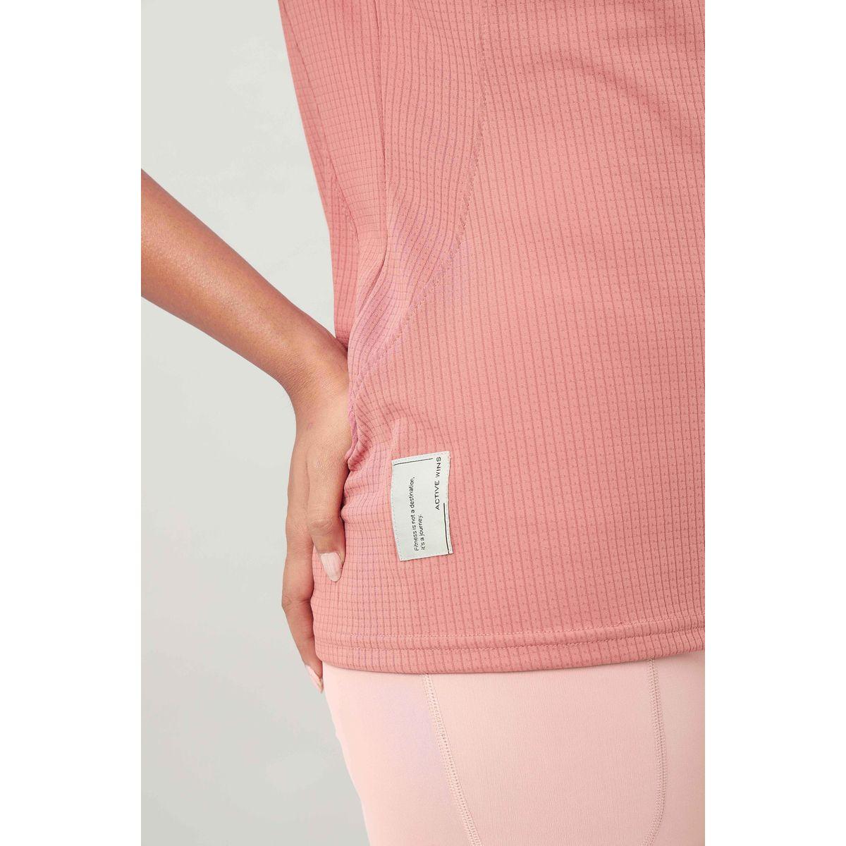 Technosport X Styli 2-Way Stretch Logo Detail Active Top-women-clothing-sportswearandactivewear-tshirtsandvests-image-8