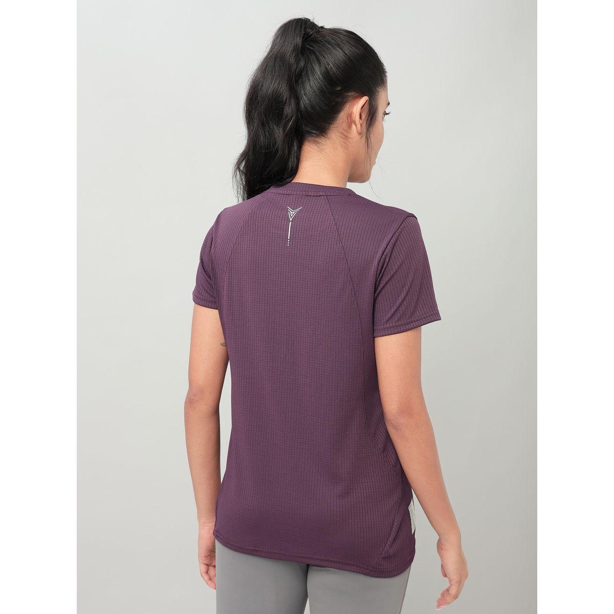 Technosport X Styli 2-Way Stretch Logo Detail Active Top-women-clothing-sportswearandactivewear-tshirtsandvests-image-2