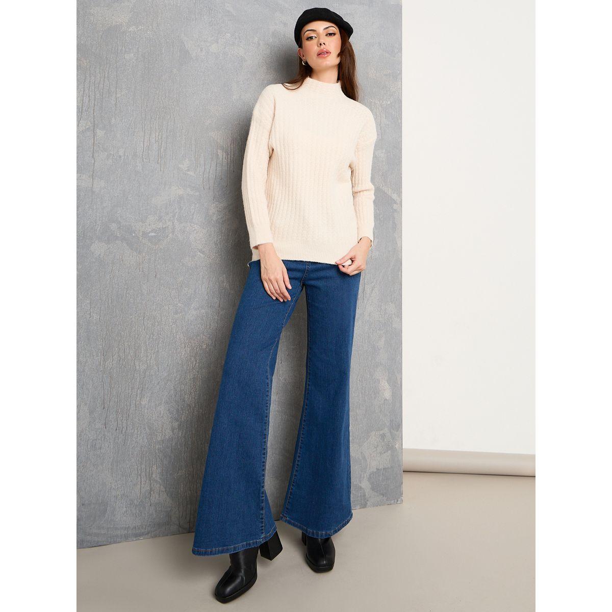 سويتر محبوك بياقة عالية-women-clothing-cardigansandjumpers-jumpers-image-4