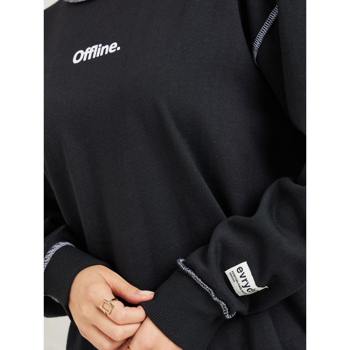 سويت شيرت بقصة عادية-women-winterwear-hoodiesandsweatshirts-sweatshirts-image-2