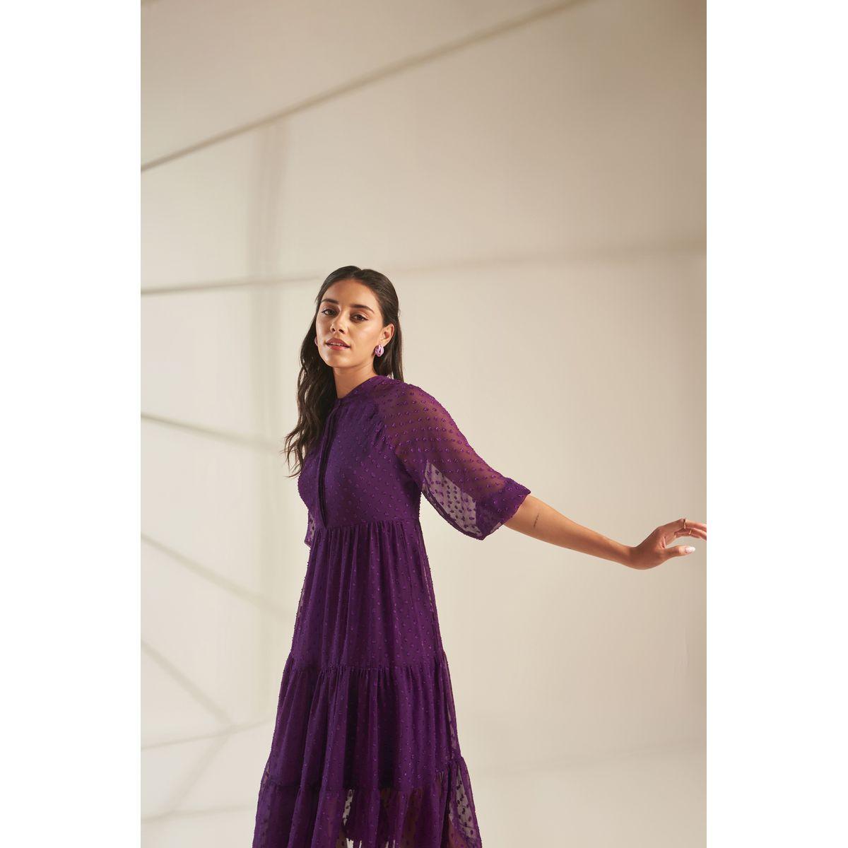 فستان ميدي مزين بكسرات فِميلا × ستايلي-women-clothing-dresses-image-5