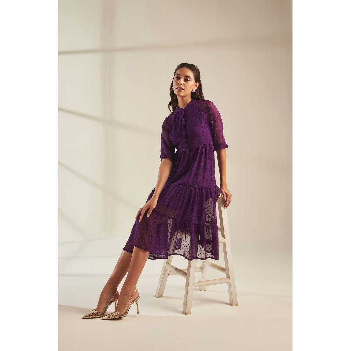 Femella X Styli Dobby Tiered Midi Dress-women-clothing-dresses-image-6