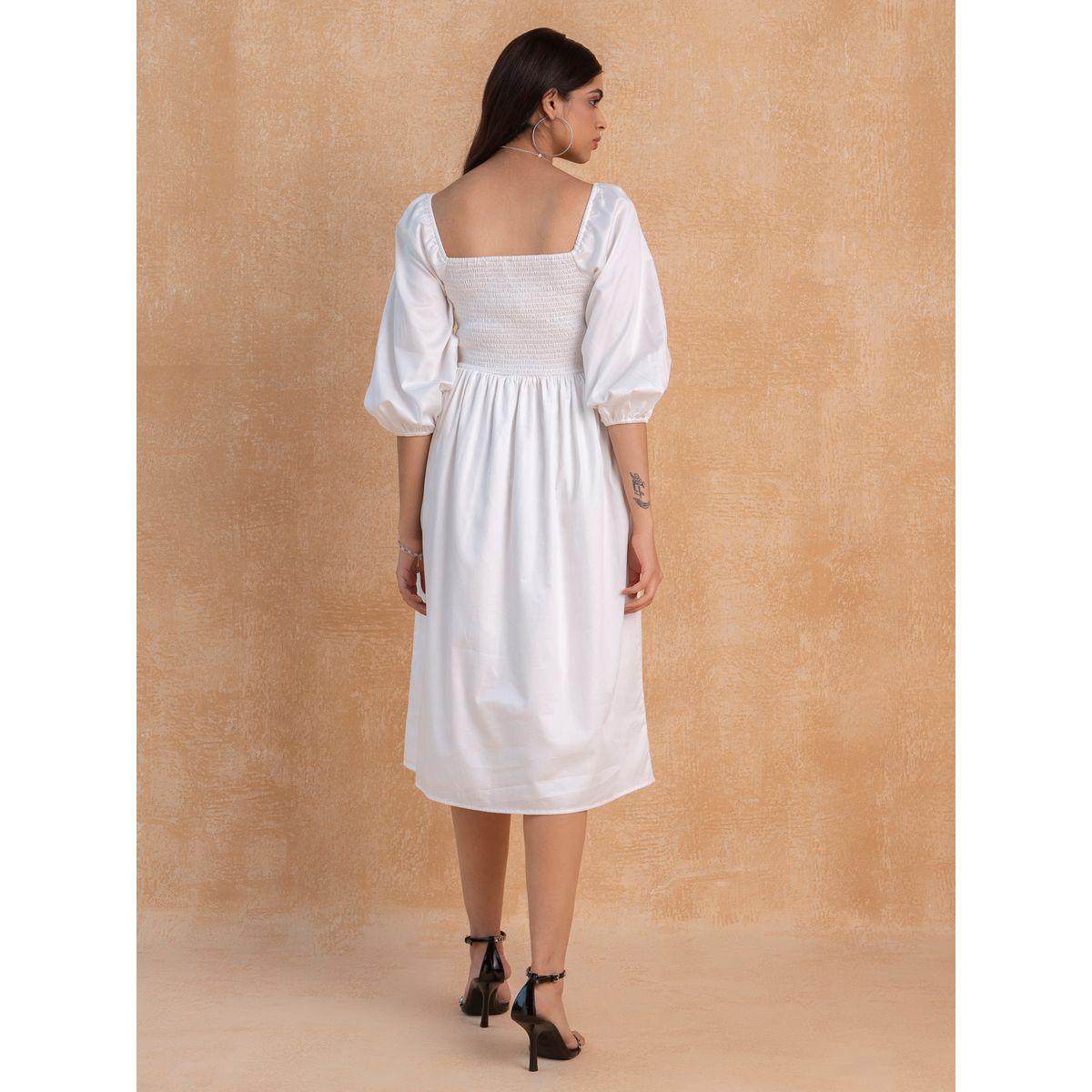 فستان ميدي باكمام بالون فِميلا × ستايلي-women-clothing-dresses-image-5
