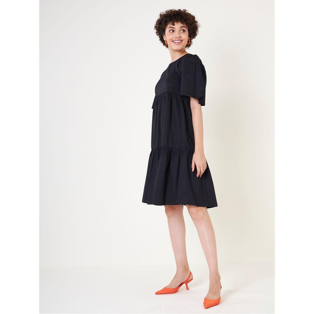 فستان ميدي بكسرات وأربطة فِميلا × ستايلي-women-clothing-dresses-image-2