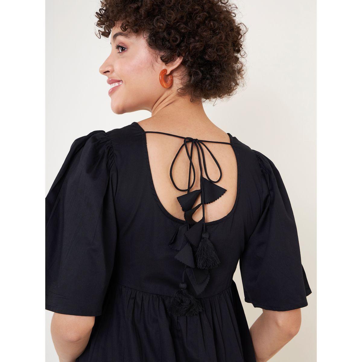 فستان ميدي بكسرات وأربطة فِميلا × ستايلي-women-clothing-dresses-image-5