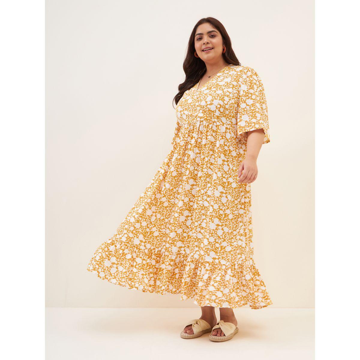فستان ميدي مطبع بزهور فِميلا × ستايلي-women-clothing-dresses-image-4