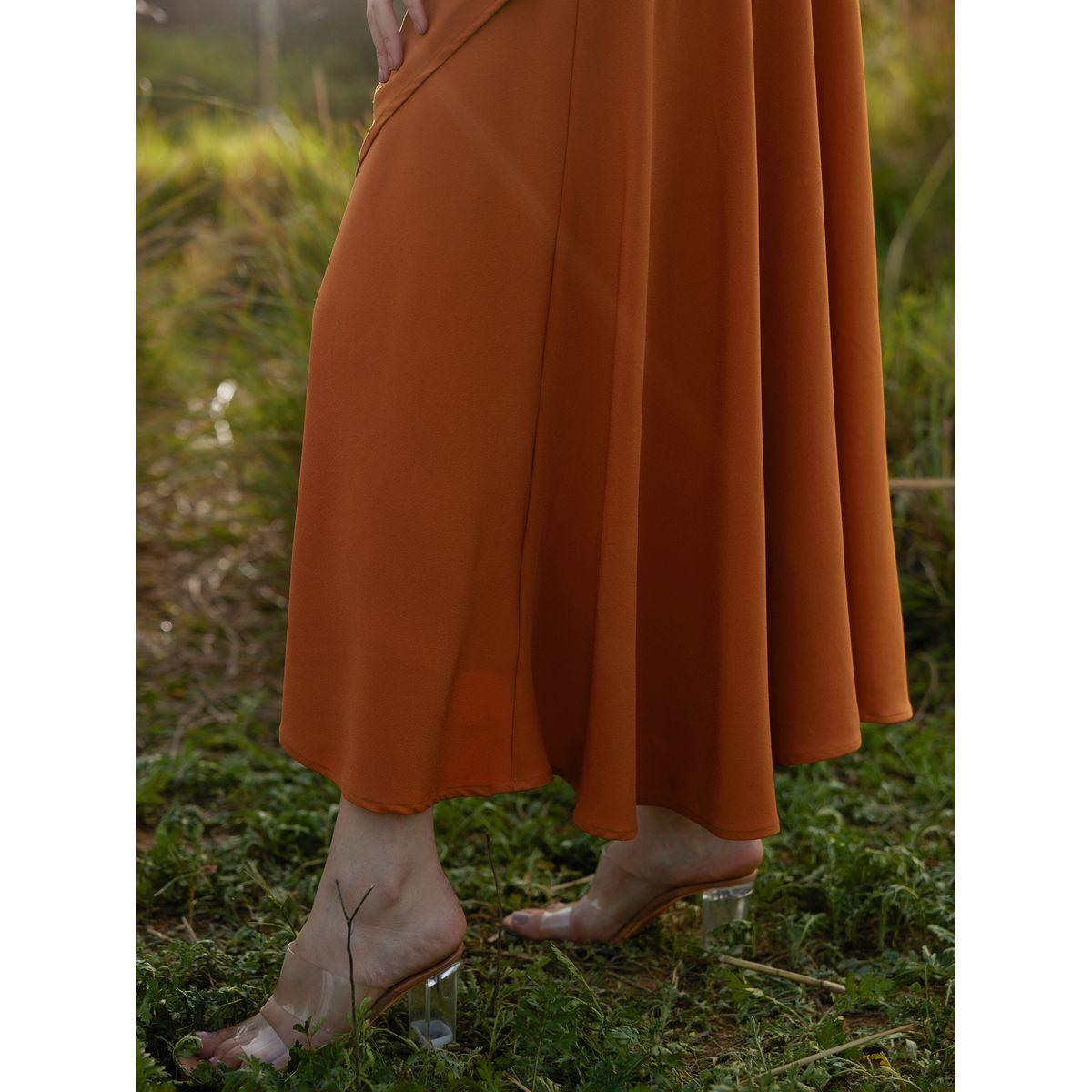 Femella X Styli Frill Hem Wrap Front Maxi Dress-women-clothing-dresses-image-8