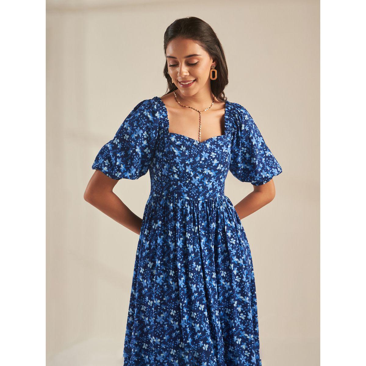 فستان طويل بياقة على شكل قلب فِميلا × ستايلي-women-clothing-dresses-image-4
