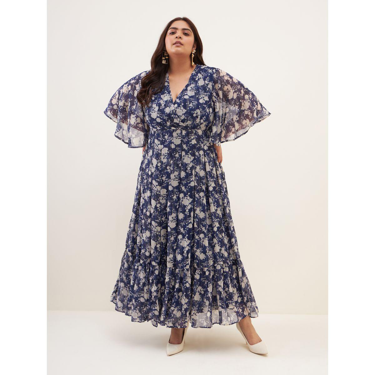 Femella X Styli Floral Lurex Tiered Maxi Dress-women-clothing-dresses-image-8