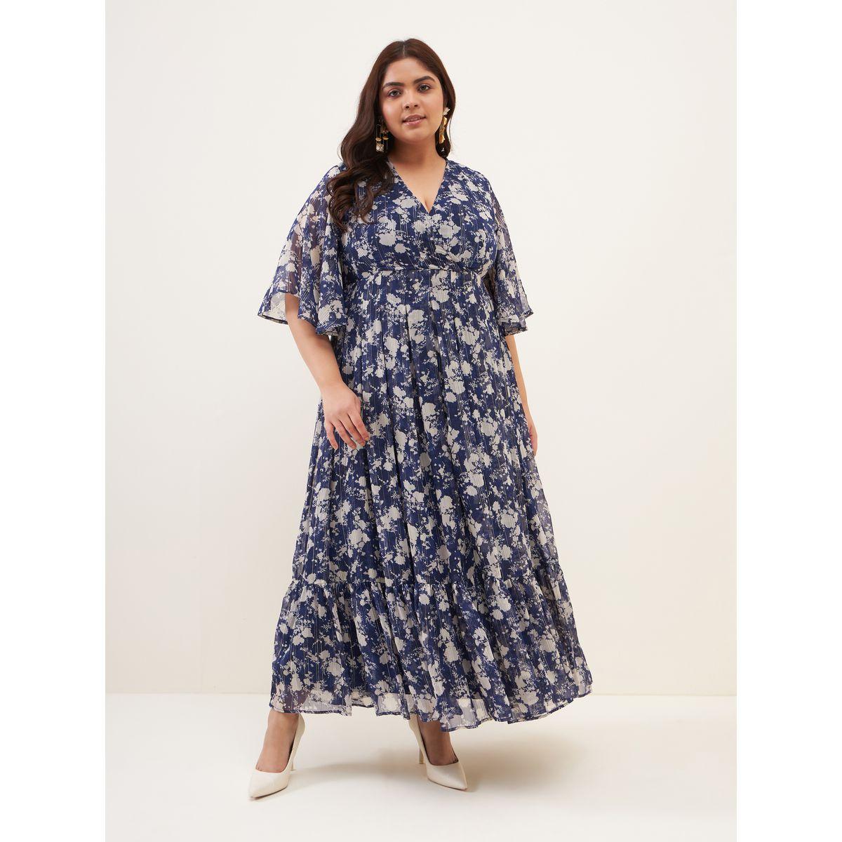Femella X Styli Floral Lurex Tiered Maxi Dress-women-clothing-dresses-image-9