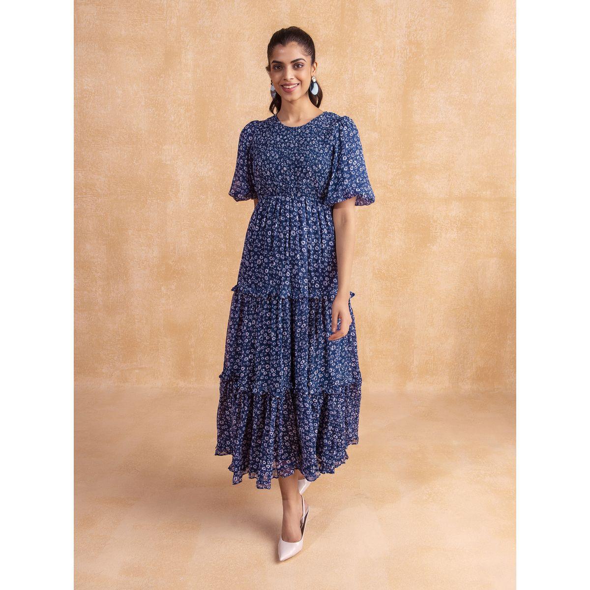 Femella X Styli Floral Print Ruffle Tiered Maxi Dress-women-clothing-dresses-image-3