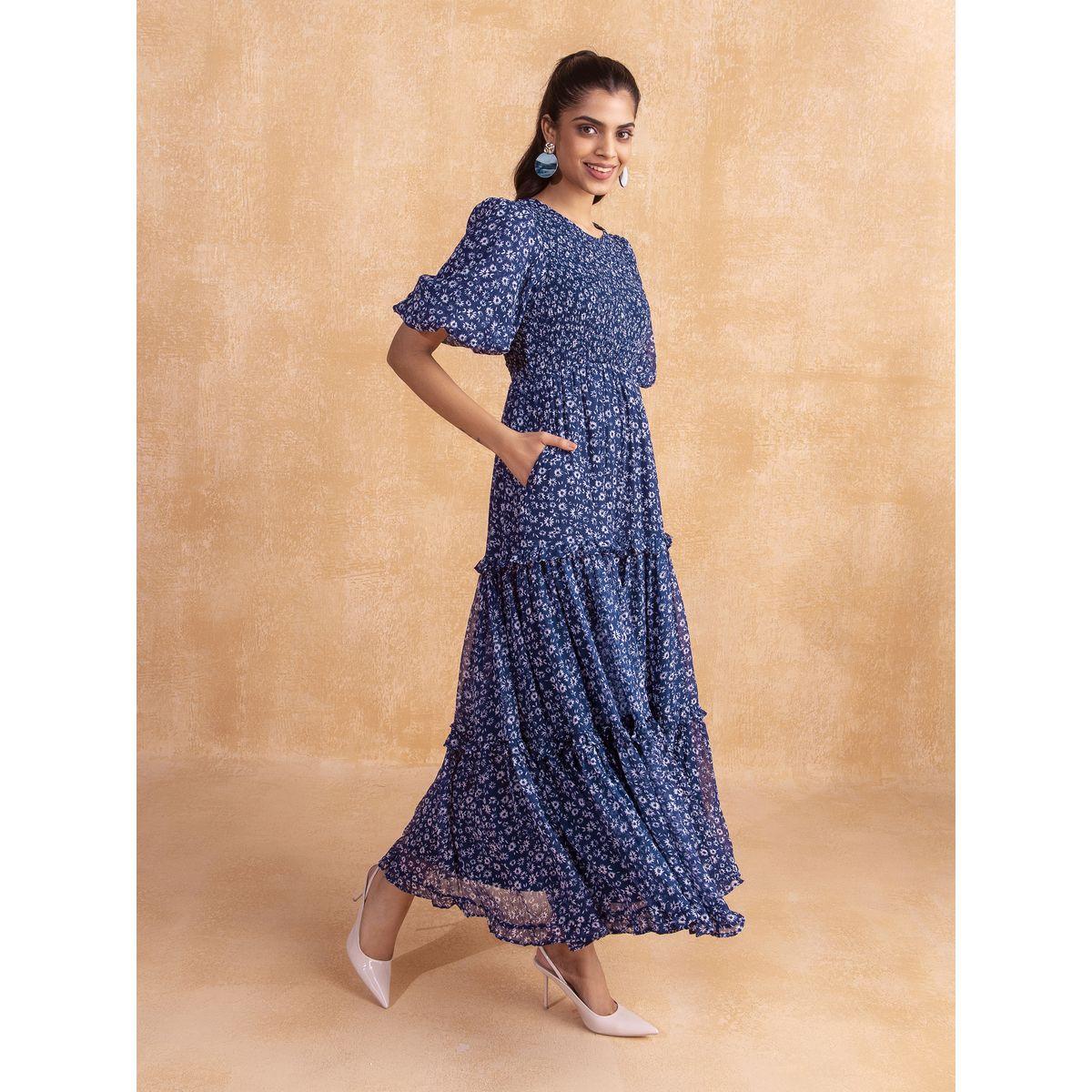 Femella X Styli Floral Print Ruffle Tiered Maxi Dress-women-clothing-dresses-image-4