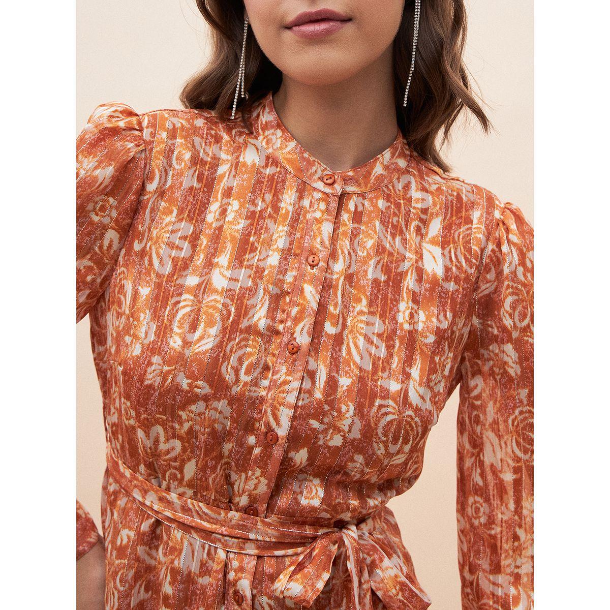 فستان ميدي بنسيج اللوريكس فِميلا × ستايلي-women-clothing-dresses-image-4