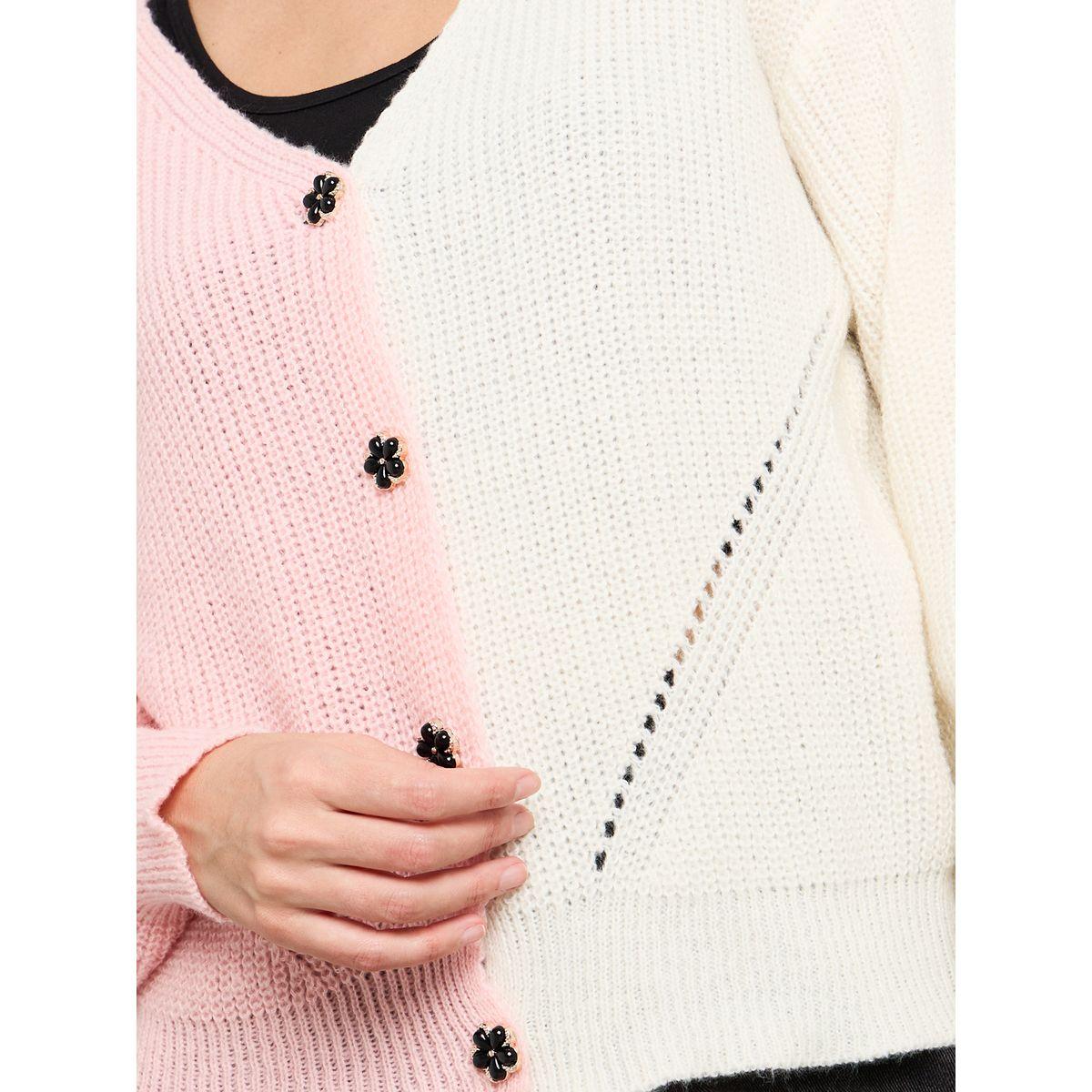 كارديجان بنمط كتل الالوان-women-winterwear-cardigansandjumpers-cardigans-image-4