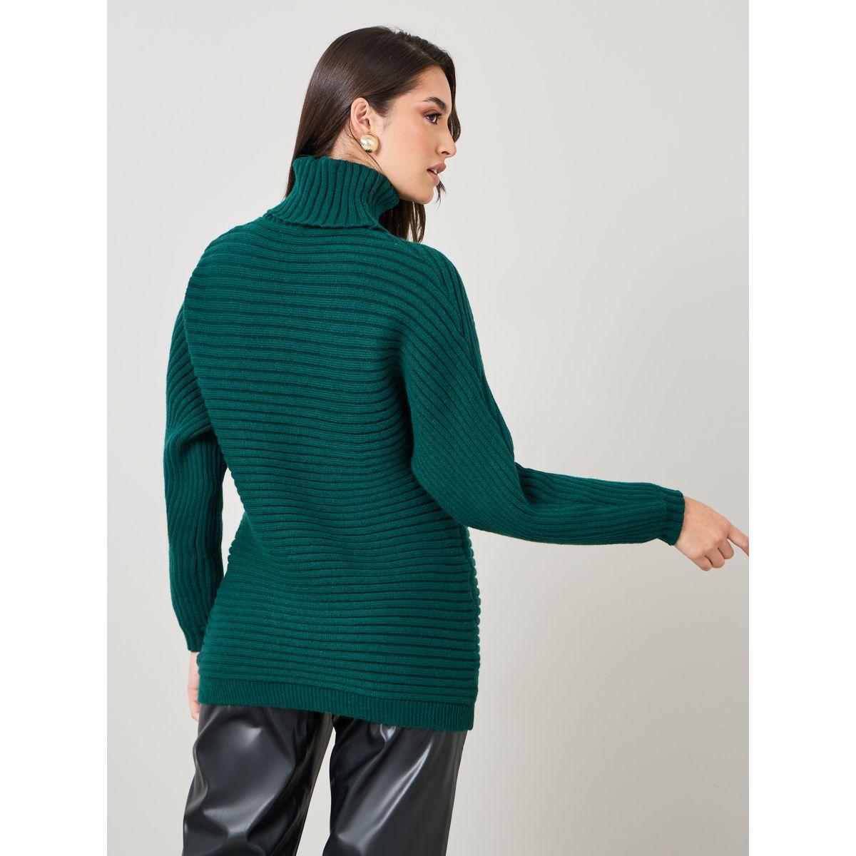 Styli Regular Fit Chunky Knit Ribbed Turtle Neck Sweater-women-clothing-cardigansandjumpers-jumpers-image-5