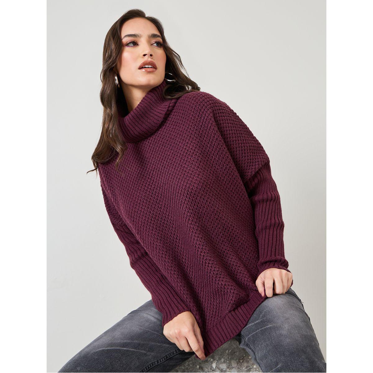 سويتر واسع بشق جانبي-women-clothing-cardigansandjumpers-jumpers-image-1
