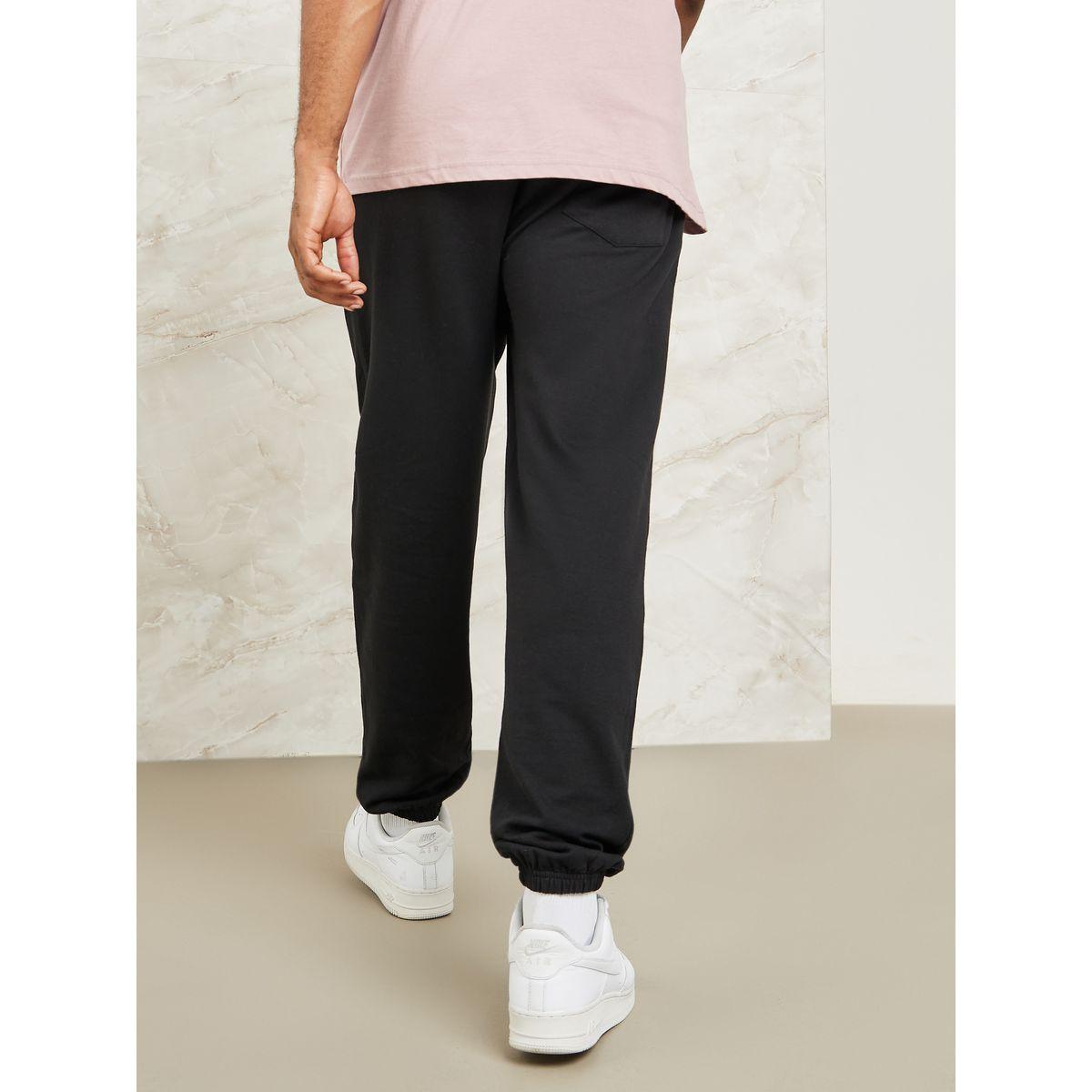 Styli  Placement Print Oversized Jogger with Drawcord Detail-men-clothing-bottoms-joggers-image-4