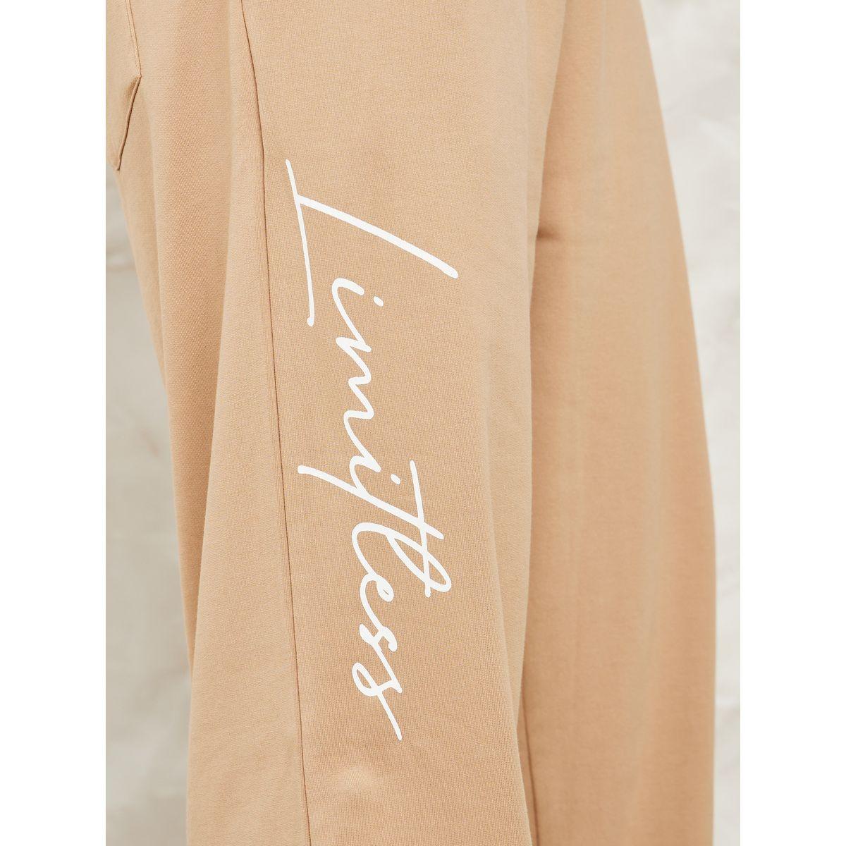Styli Slogan Print Oversized Jogger with Drawcord Detail-men-clothing-bottoms-joggers-image-3
