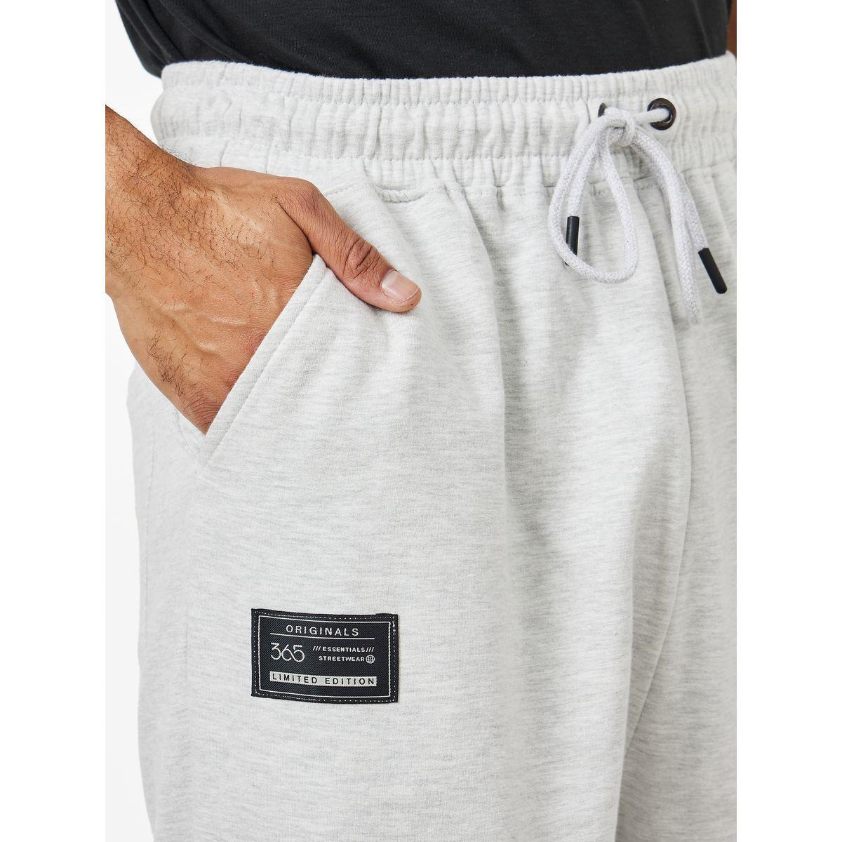 Styli Placement Print Oversized Jogger with Badge Detail-men-clothing-bottoms-joggers-image-3
