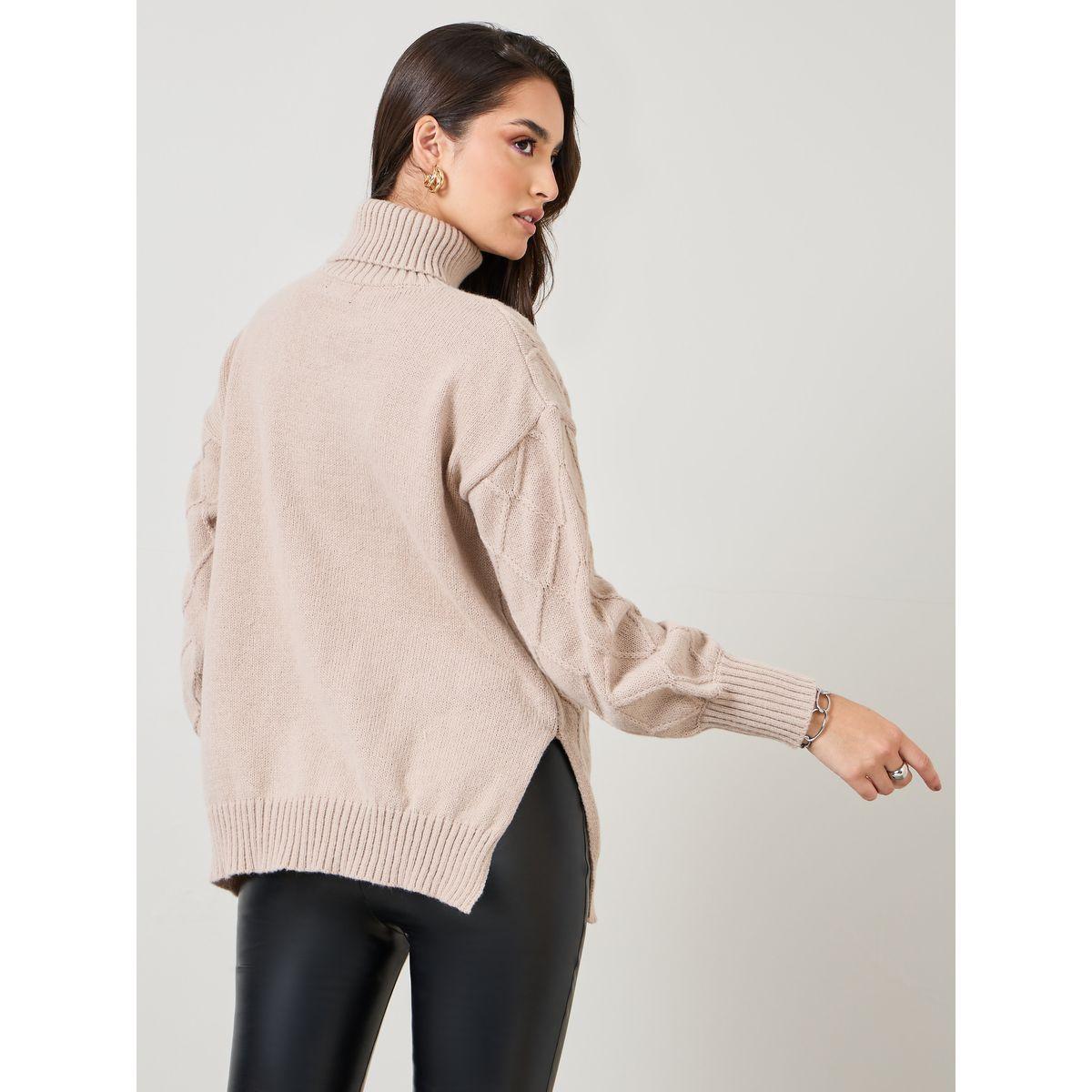 سويتر واسع بشق جانبي-women-clothing-cardigansandjumpers-jumpers-image-4