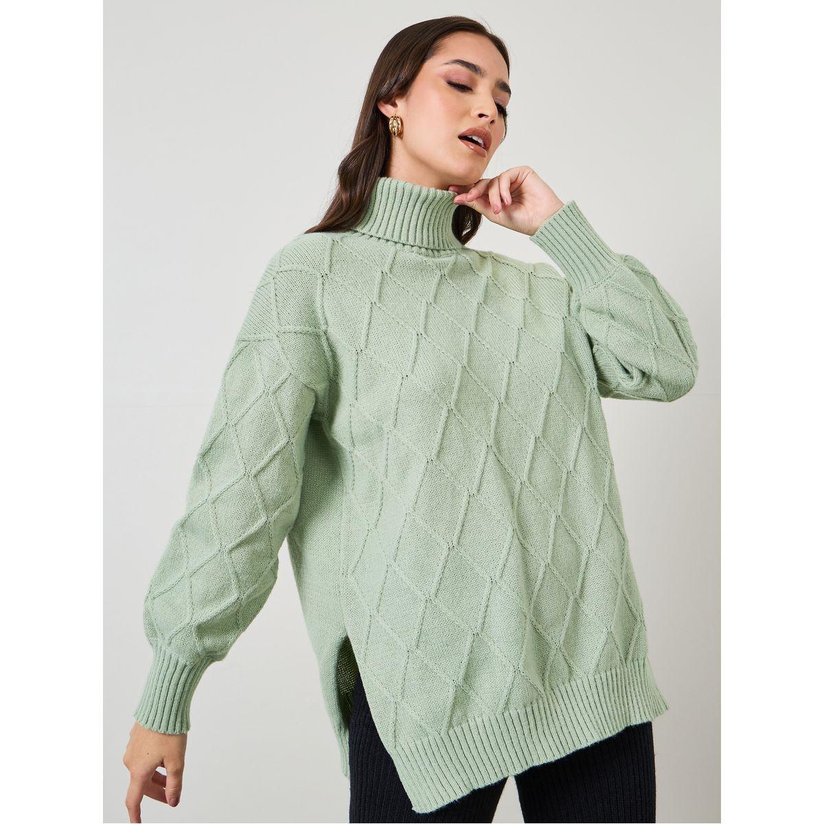 سويتر واسع بشق جانبي-women-clothing-cardigansandjumpers-jumpers-image-1