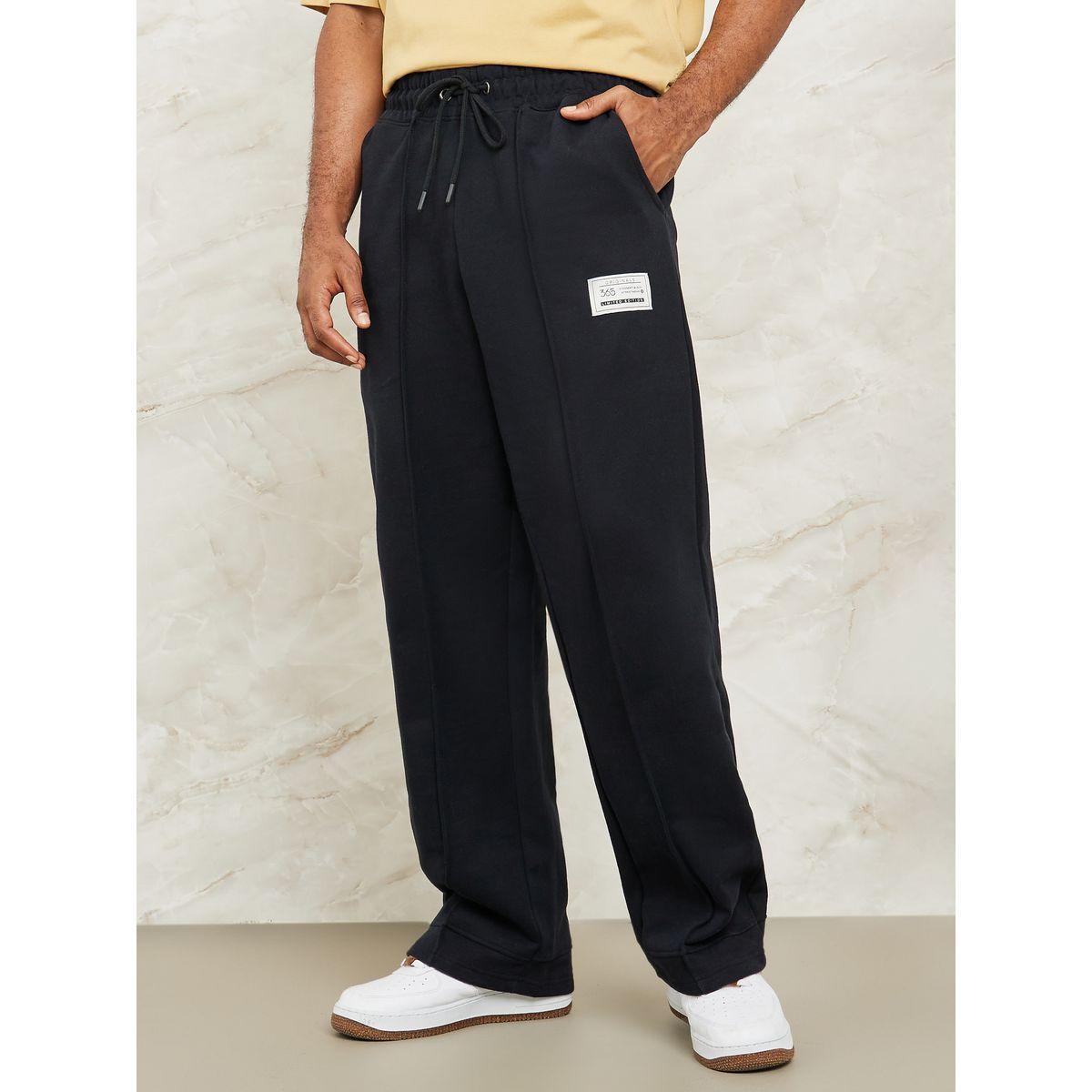 جوغر فليس بأرجل واسعة-men-clothing-bottoms-joggers-image-1