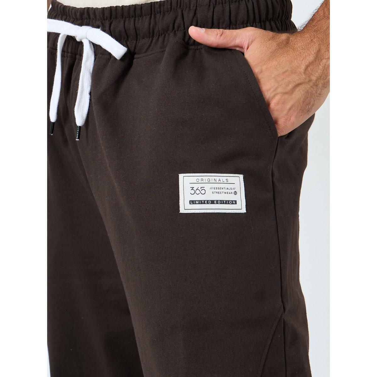 Styli  Heavy Fleece Panel Jogger with Drawstring-men-clothing-bottoms-joggers-image-3