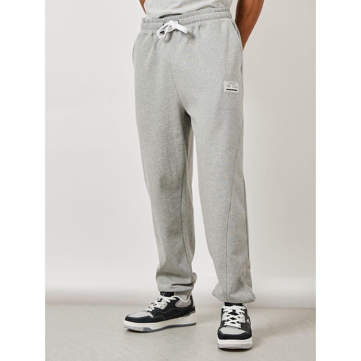 جوغر فليس بأربطة وجيوب-men-clothing-bottoms-joggers-image-2