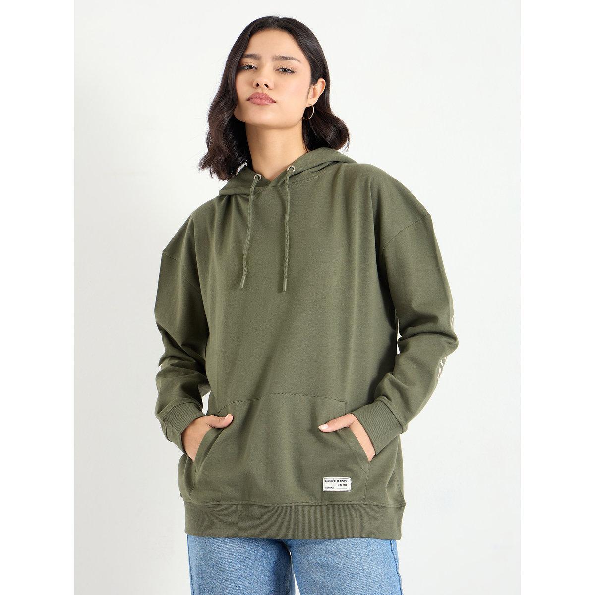 Styli Oversized Longline Sweatshirt with Dropped Shoulder-women-winterwear-hoodiesandsweatshirts-hoodies-image-3