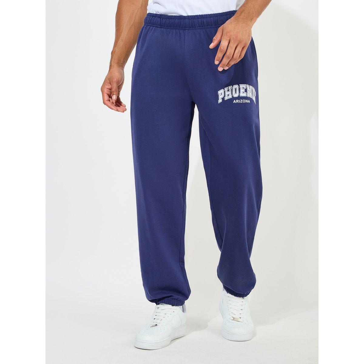 Styli Embroidered City Name Relaxed Terry Joggers-men-clothing-bottoms-joggers-image-1