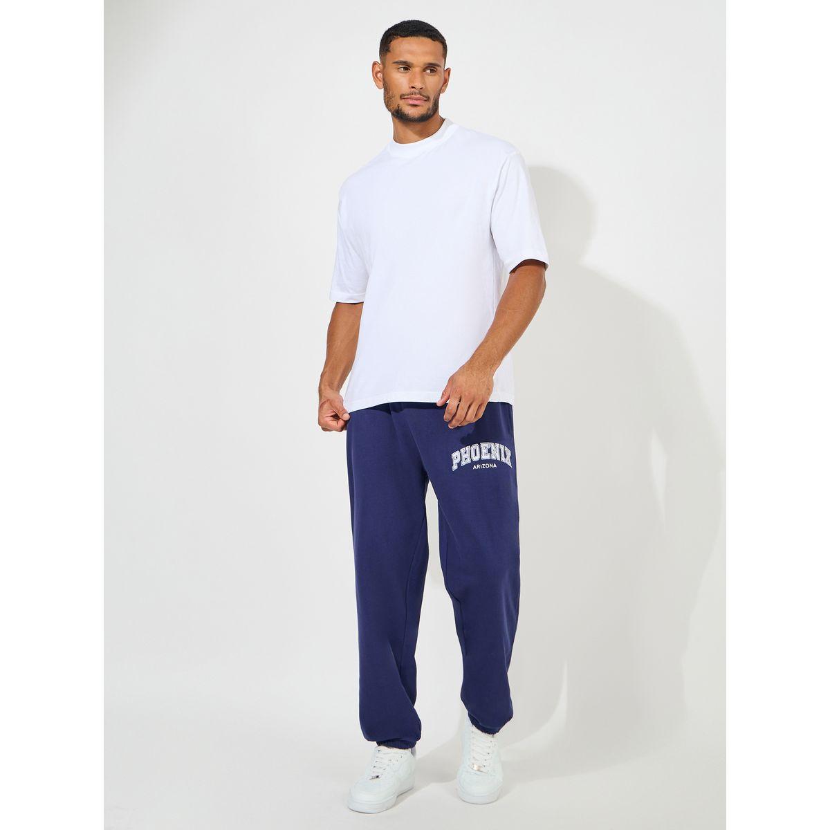 Styli Embroidered City Name Relaxed Terry Joggers-men-clothing-bottoms-joggers-image-2