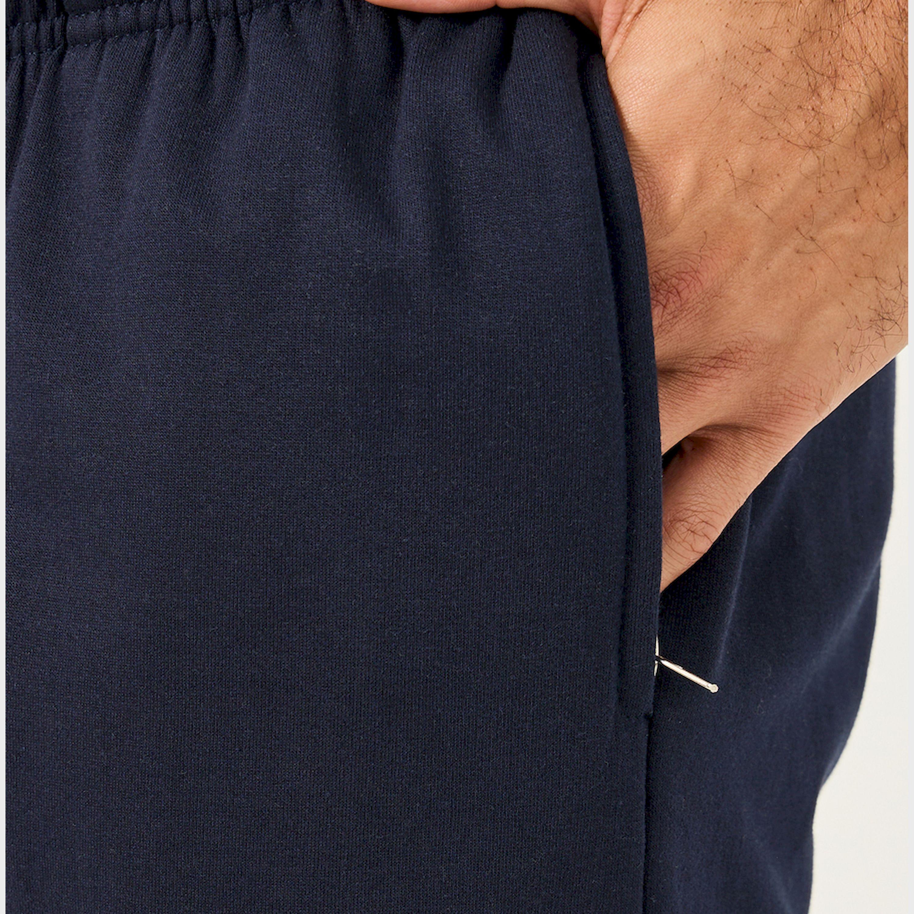 ستايلي - بنطال رياضي صوف بقصة مريحة بتفاصيل شعار مع جيوب بسحاب-men-clothing-bottoms-joggers-image-4
