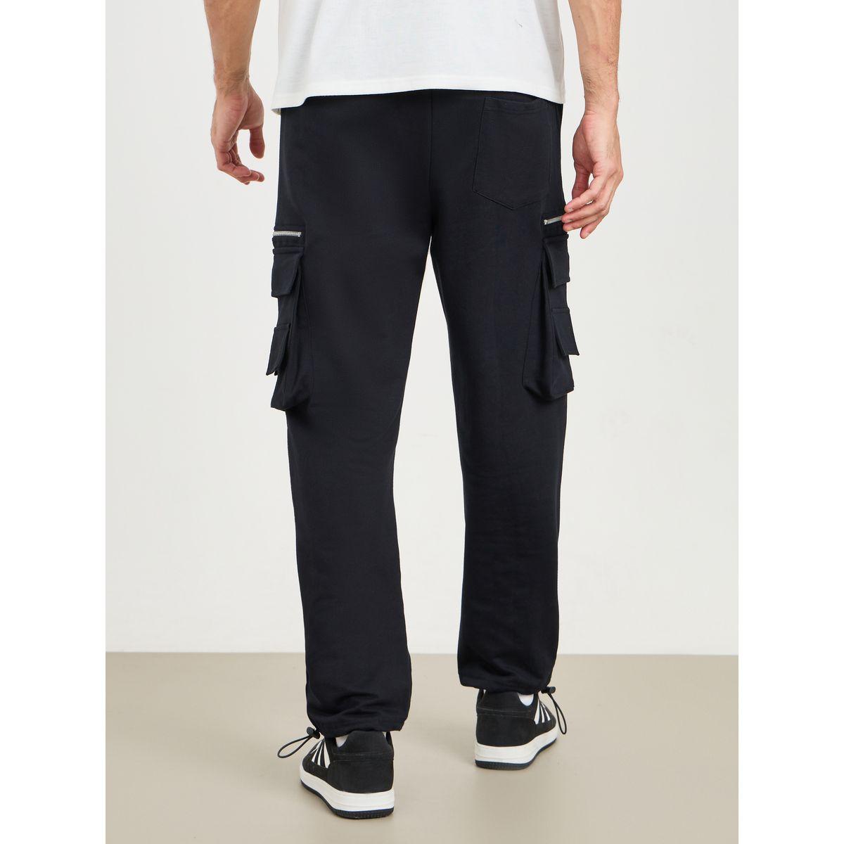 Styli Metallic Zipper Regular Cargo Jogger-men-clothing-bottoms-joggers-image-5