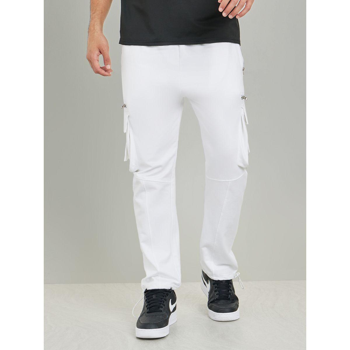 Styli Metallic Zipper Regular Cargo Jogger-men-clothing-bottoms-joggers-image-1