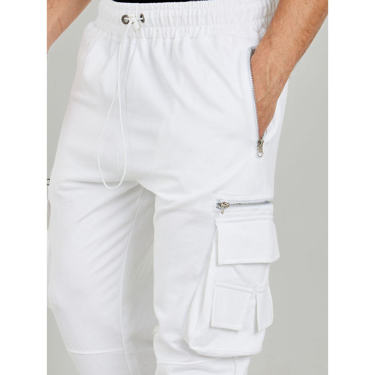 Styli Metallic Zipper Regular Cargo Jogger-men-clothing-bottoms-joggers-image-4