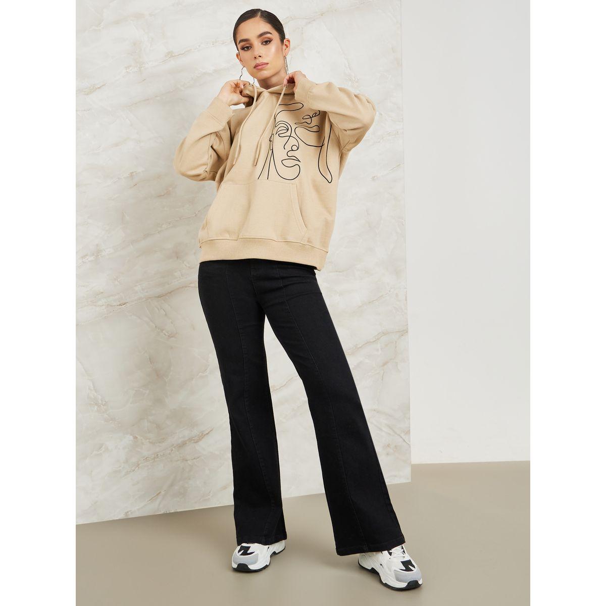هودي واسع بطبعة مجردة-women-winterwear-hoodiesandsweatshirts-hoodies-image-2