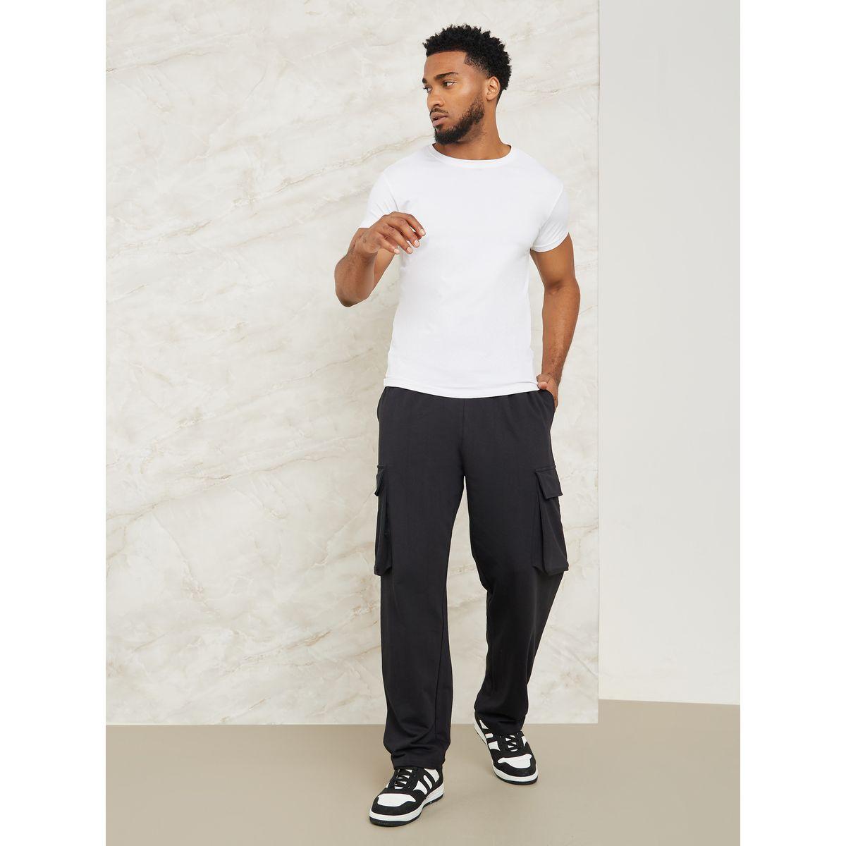 Styli Side Striped Oversized Cargo Terry Jogger-men-clothing-bottoms-joggers-image-2