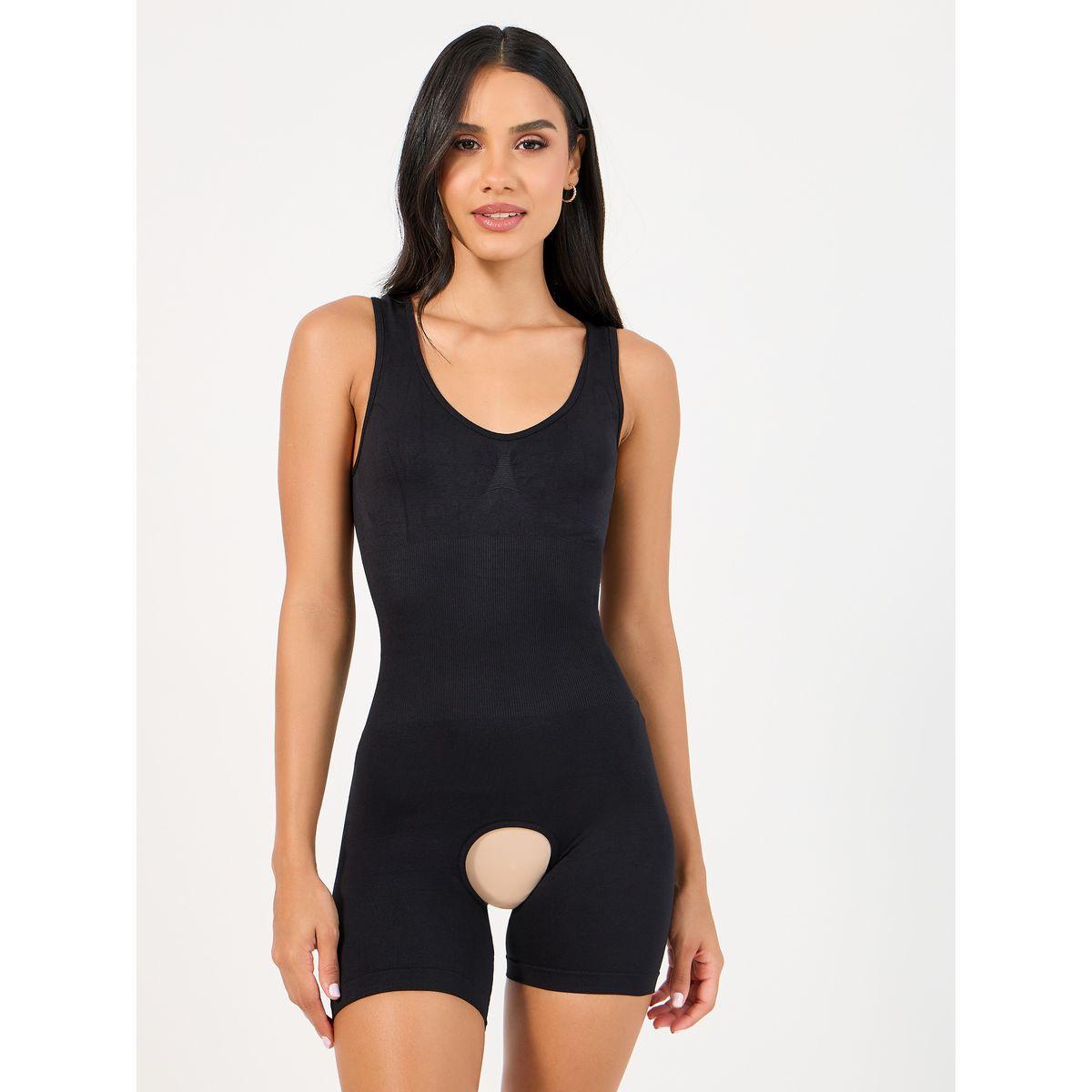 Styli Mid Thigh Body Slimmer-women-clothing-lingerie-shapewear-image-1