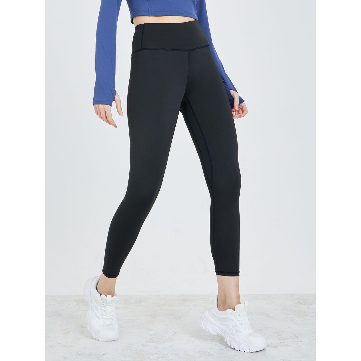 Styli Active Contour Stitch Detail Crop Top & Double Stitch Leggings Set-sports-women-clothing-trackpantsandtracksuits-image-5