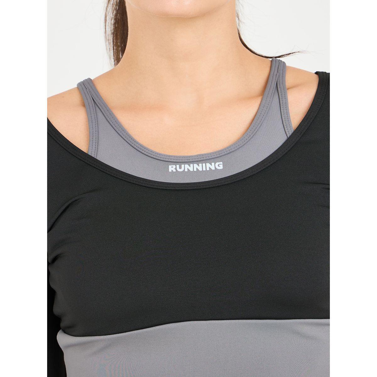 مجموعة من ( ليقنز + صدرية )-sports-women-clothing-trackpantsandtracksuits-image-3
