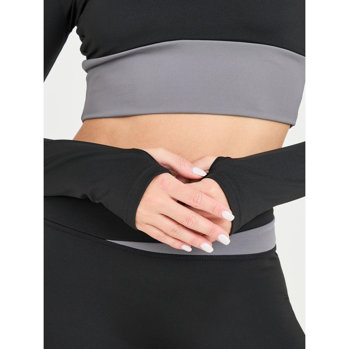 مجموعة من ( ليقنز + صدرية )-sports-women-clothing-trackpantsandtracksuits-image-4